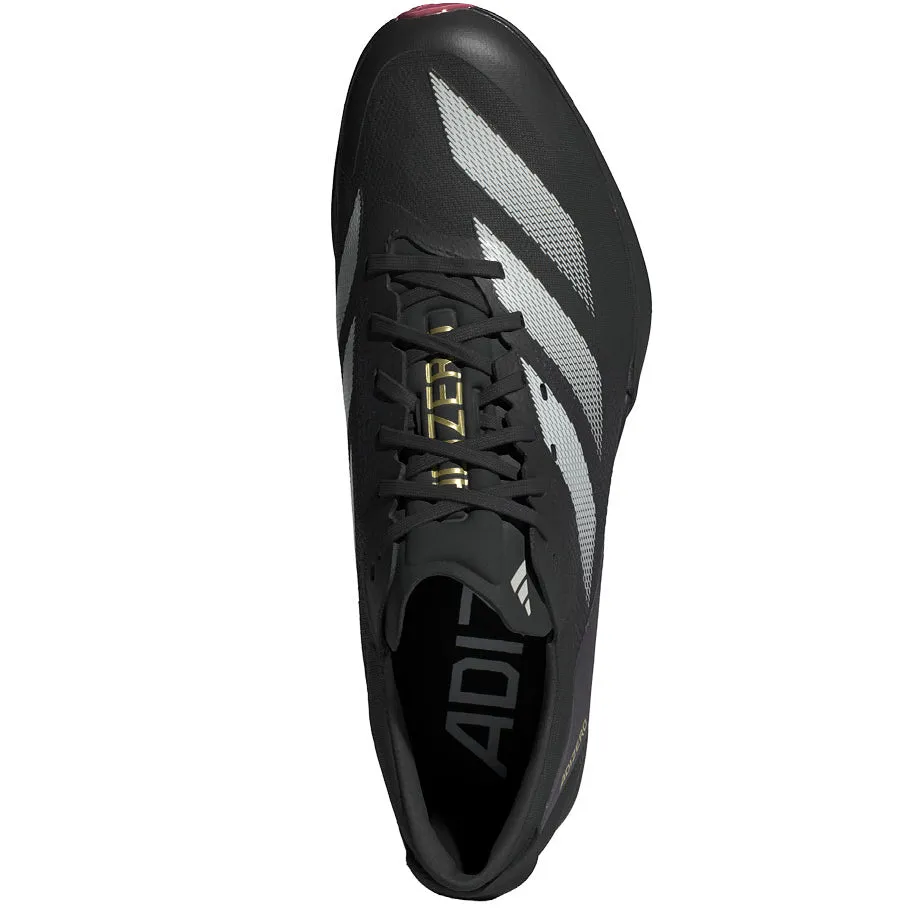 adidas Adizero Finesse Running Spikes Core Black / Zero Metalic / Spark