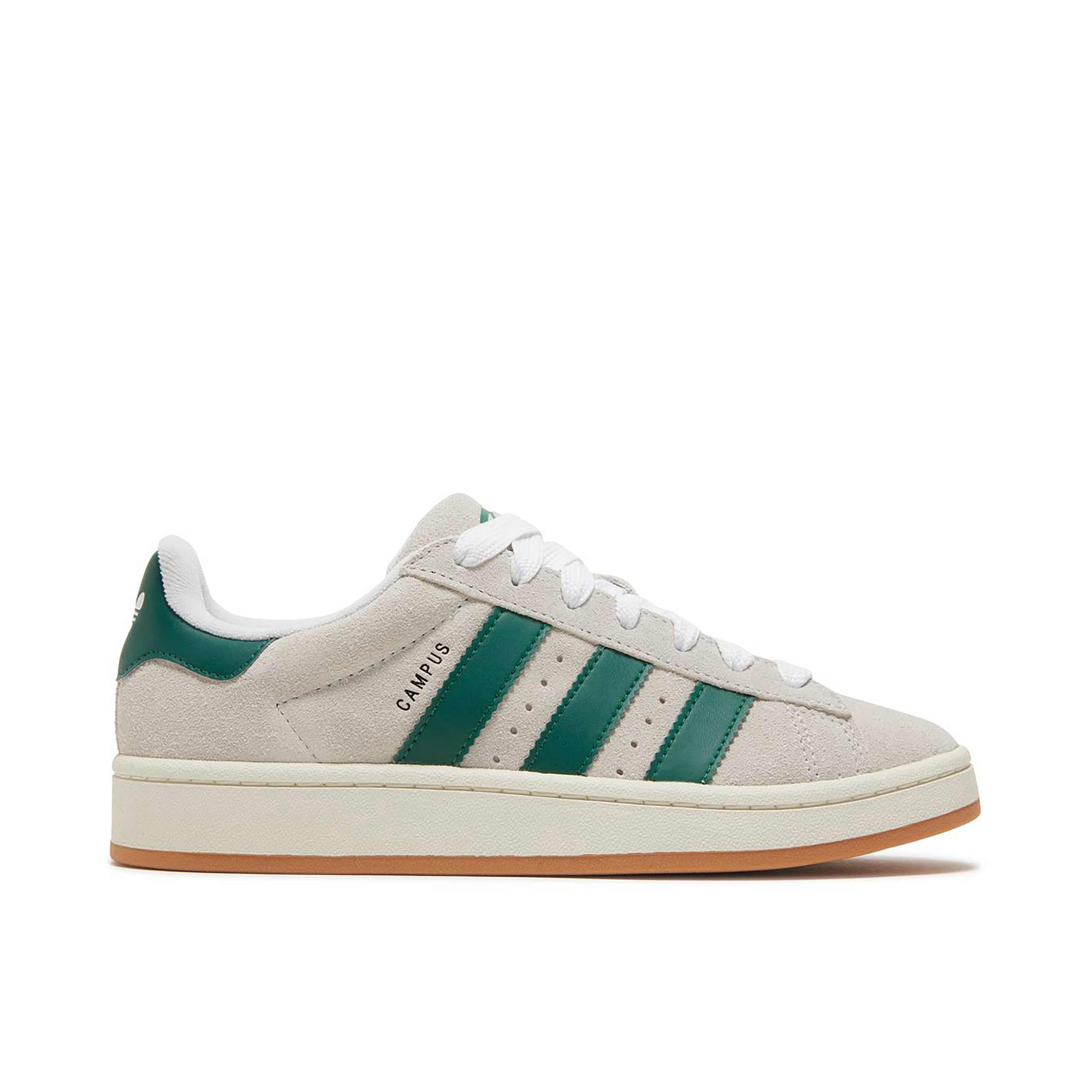 Adidas Campus 00s Crystal White Dark Green Womens | GY0038 | Laced