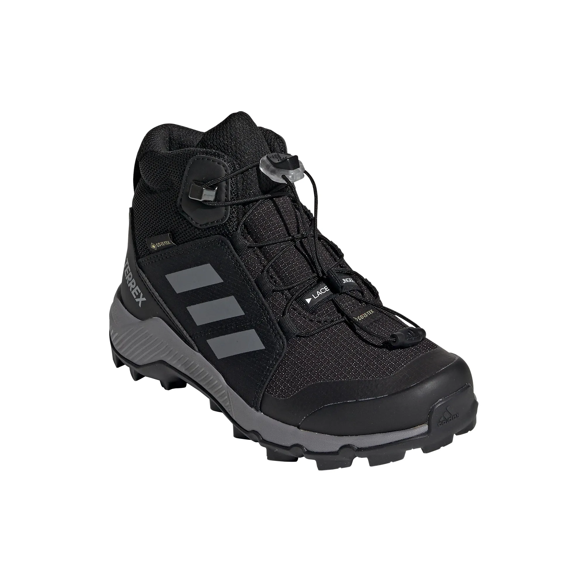 Adidas Kids' Terrex Mid Gore-Tex Core Black/Green Three/CBlack | Buy Adidas Kids' Terrex Mid Gore-Tex Core Black/Green