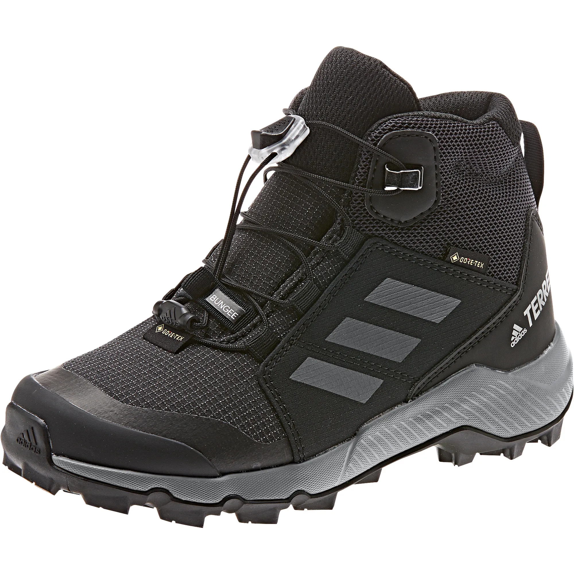 Adidas Kids' Terrex Mid Gore-Tex Core Black/Green Three/CBlack | Buy Adidas Kids' Terrex Mid Gore-Tex Core Black/Green