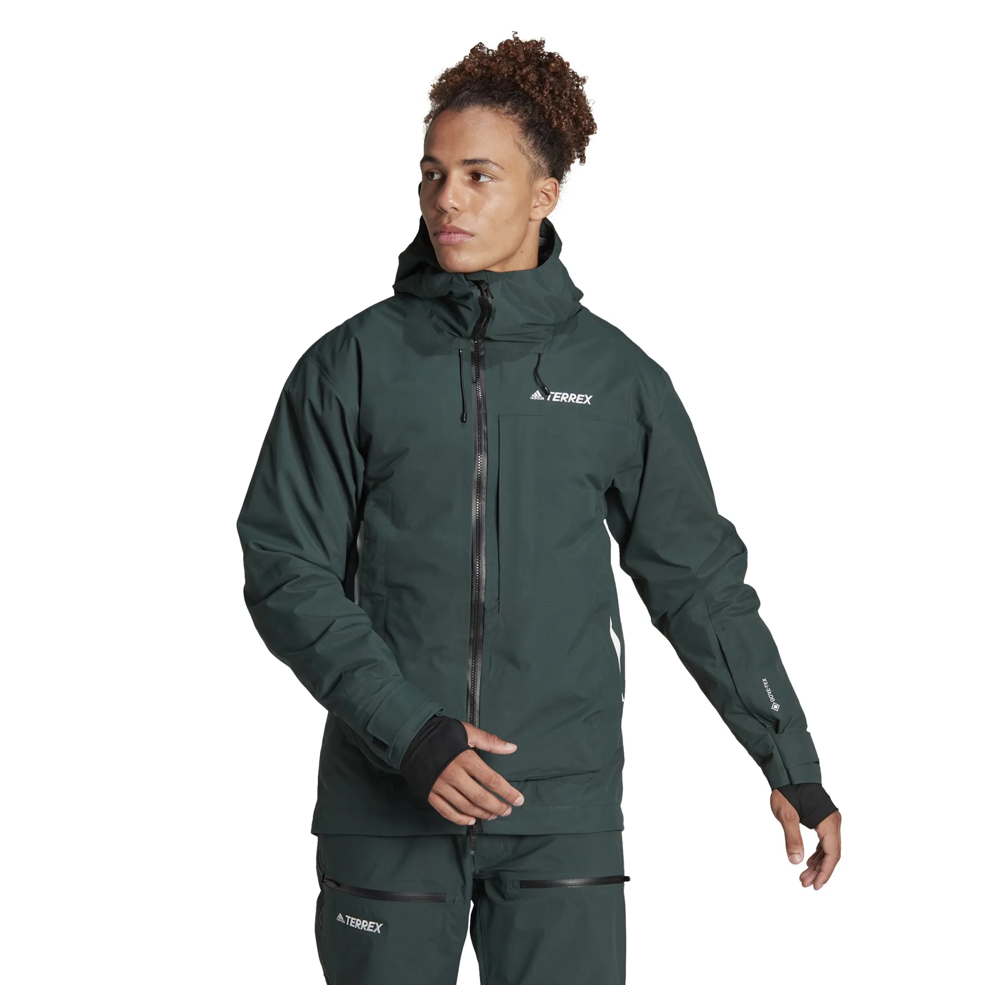 Adidas Men's Terrex MYSHELTER 3-Layer GORE-TEX Snow Jacket Shagrn | Buy Adidas Men's Terrex MYSHELTER 3-Layer GORE-TEX