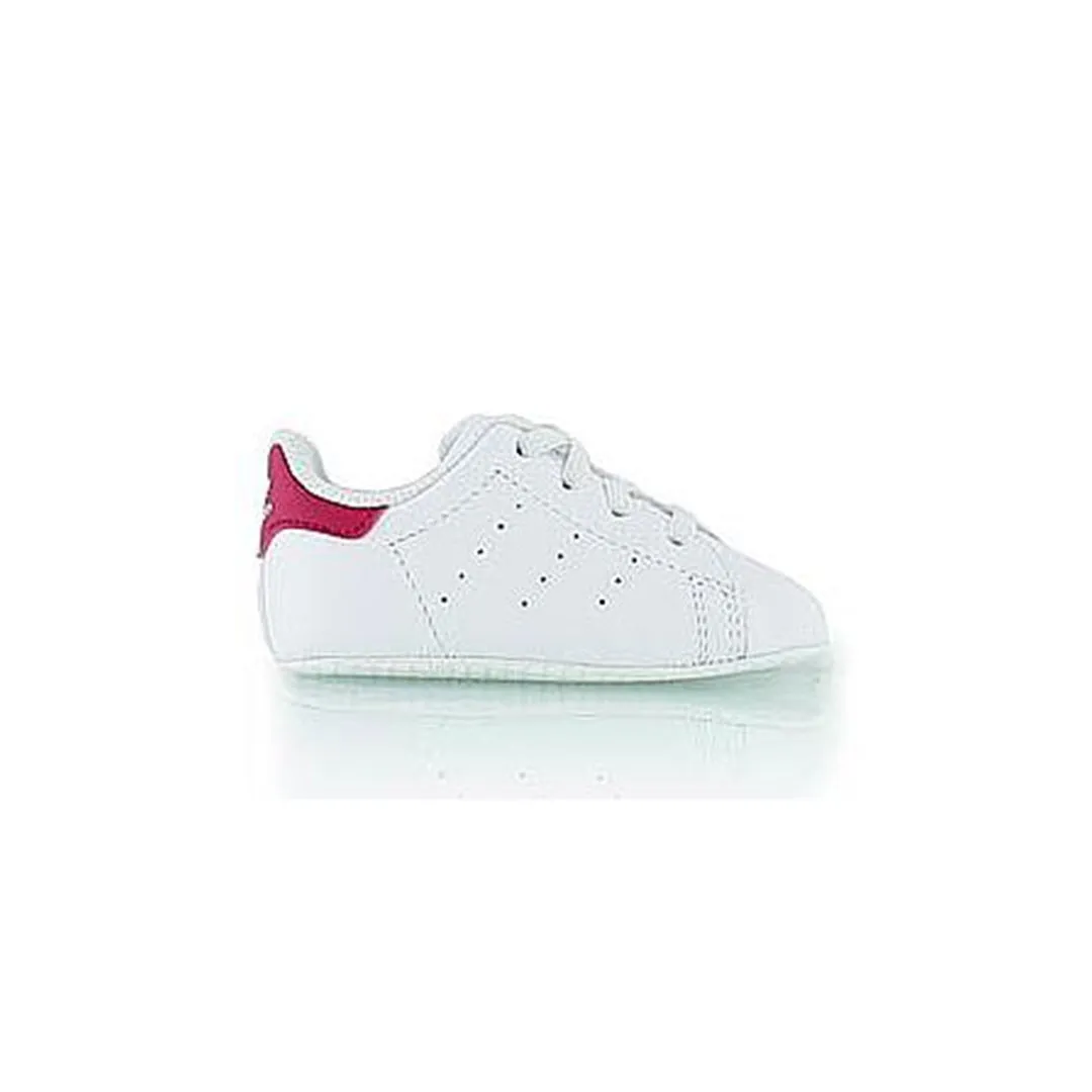 Adidas Original STAN SMITH CRIB - FTWWHT/FTWWHT/BOPINK/FTWBLA/FTWBLA/ROSECL