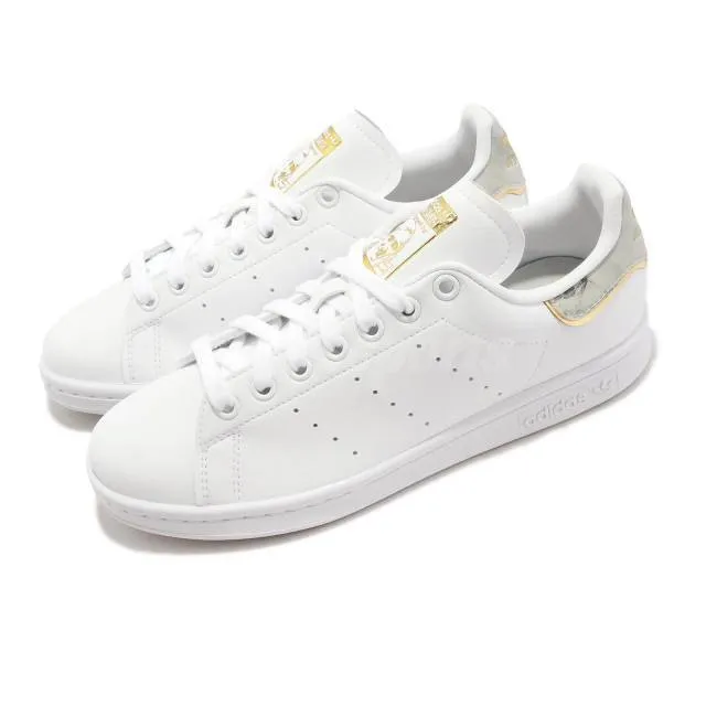 adidas Originals Stan Smith W White Marble Gold Metallic...