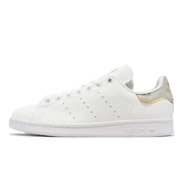 adidas Originals Stan Smith W White Marble Gold Metallic...