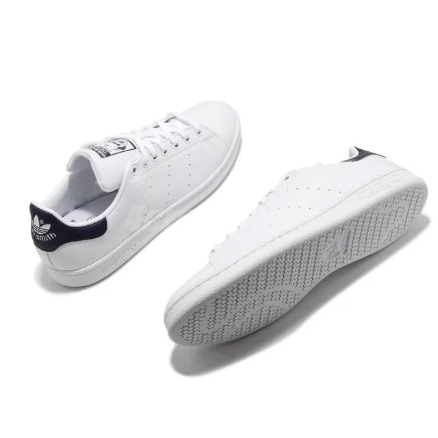 adidas Originals Stan Smith White Navy Men Women Unisex ...