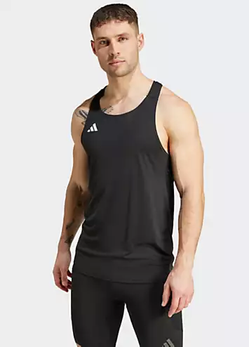 adidas Performance Sleeveless Adizero Singlet Running Top