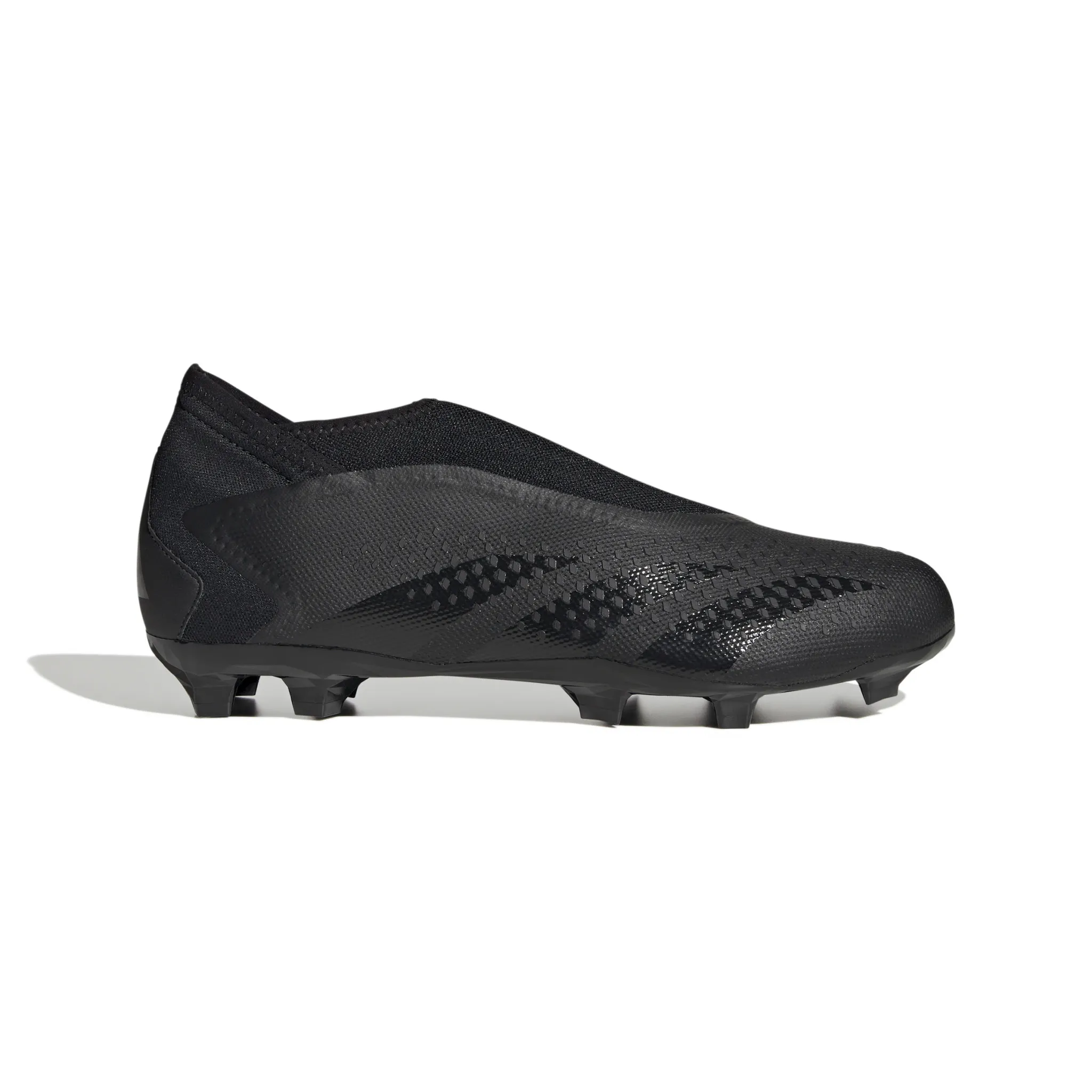 Adidas Predator Accuracy.3 Laceless FG (Black/Black)