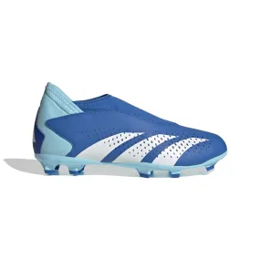 Adidas Predator Accuracy.3 Laceless FG Jr (Blue/White)