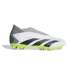 Adidas Predator Accuracy.3 Laceless FG (White/Lime)