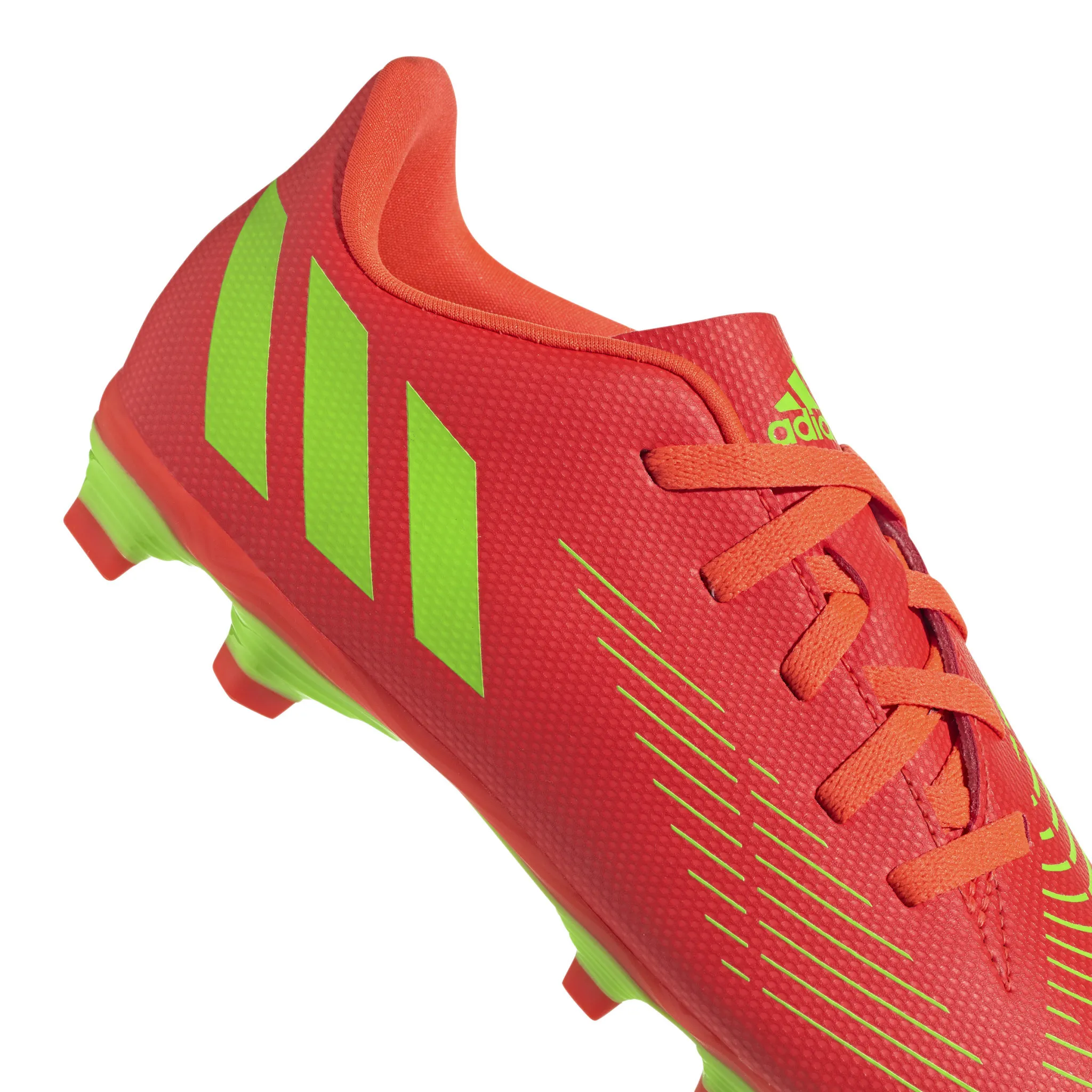 Adidas Predator Edge.4 FxG Jr (Orange/Lime)