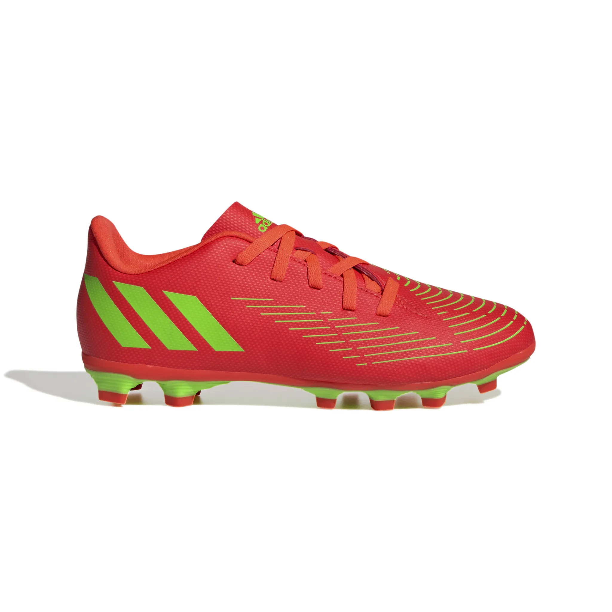 Adidas Predator Edge.4 FxG Jr (Orange/Lime)