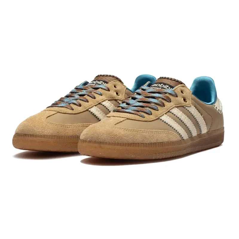 Adidas Samba Nylon Wales Bonner Desert White