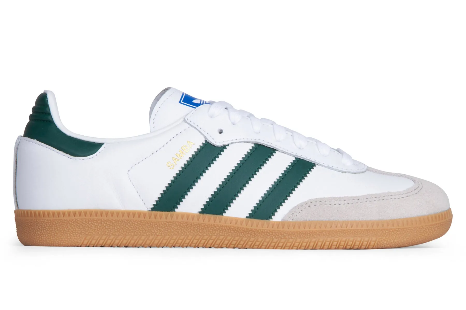 Adidas Samba OG - FTWR White/Collegiate Green/Gum