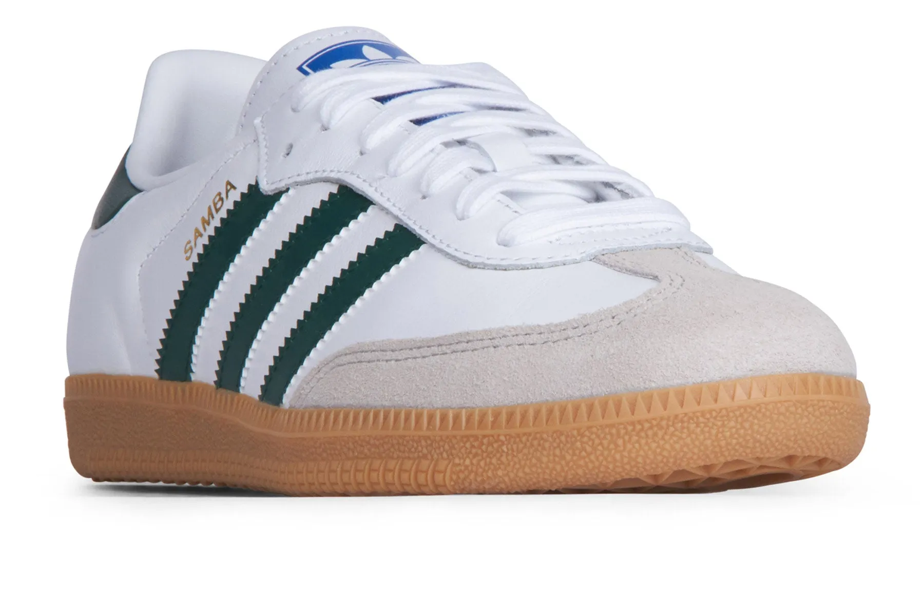 Adidas Samba OG - FTWR White/Collegiate Green/Gum