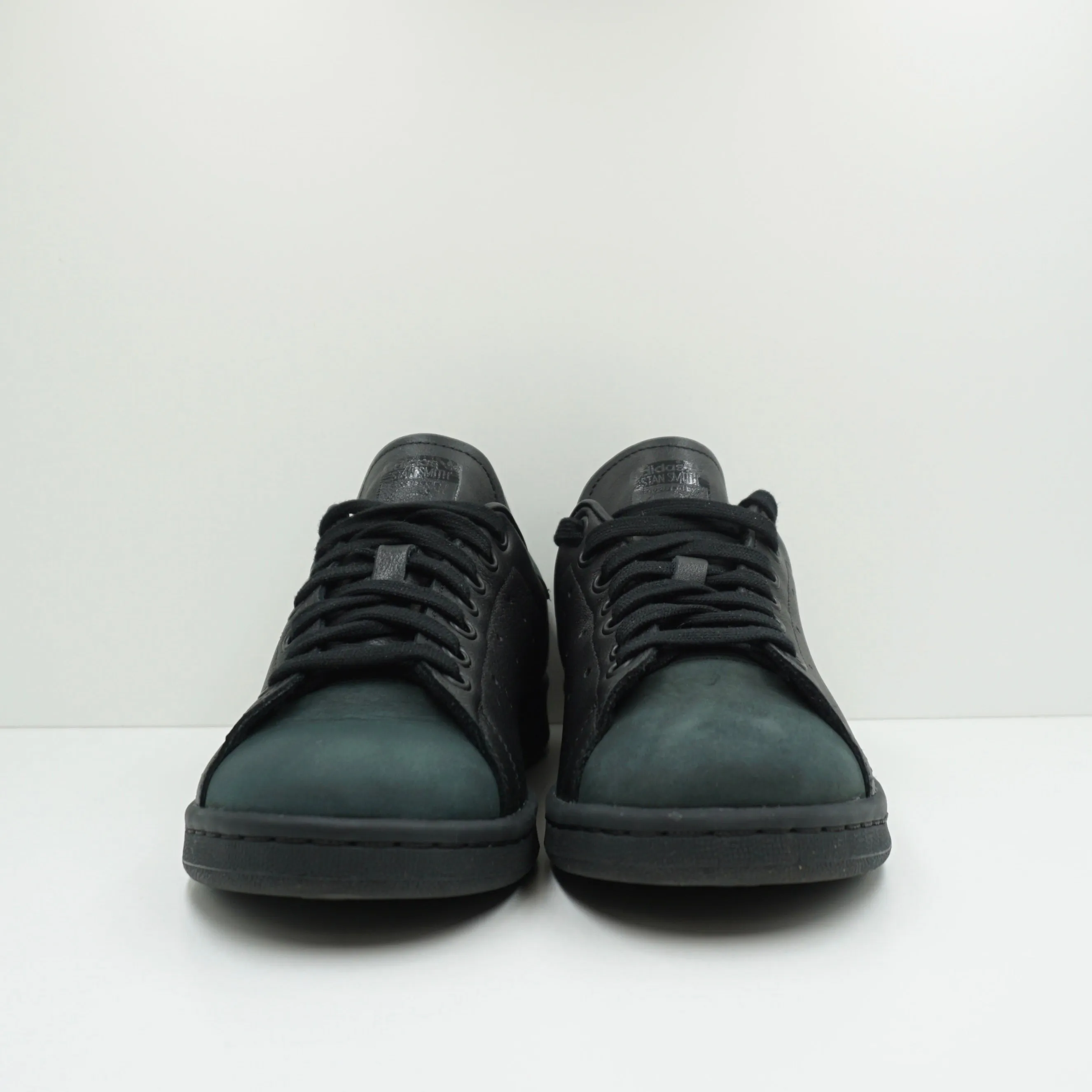 Adidas Stan Smith Triple Core Black (Suede Toe)