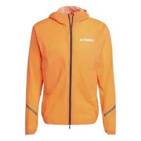 Adidas Terrex Men's Xperior Light Rain Jacket - Orange | George Fisher