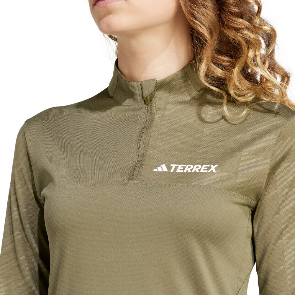 adidas Terrex Multi Women's Half-Zip Top - AW24