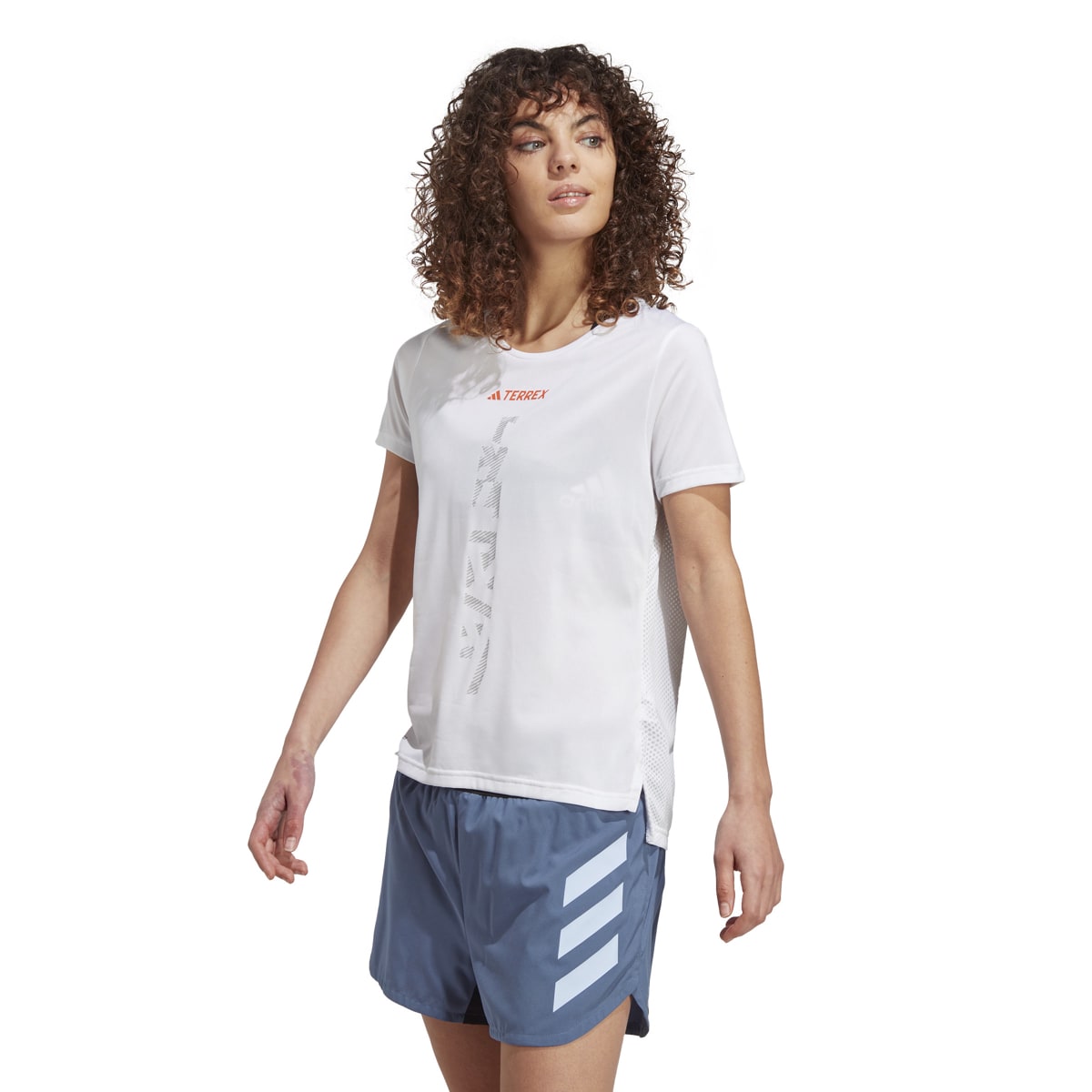 Adidas Women's Terrex Agravic Trail Running T-Shirt White | Buy Adidas Women's Terrex Agravic Trail Running T-Shirt Wh