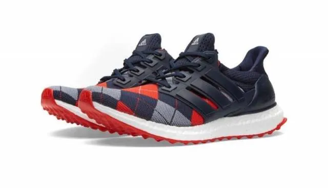 Adidas x Kris van Assche Ultraboost "Navy Plaid"