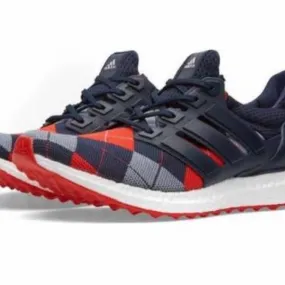 Adidas x Kris van Assche Ultraboost "Navy Plaid"