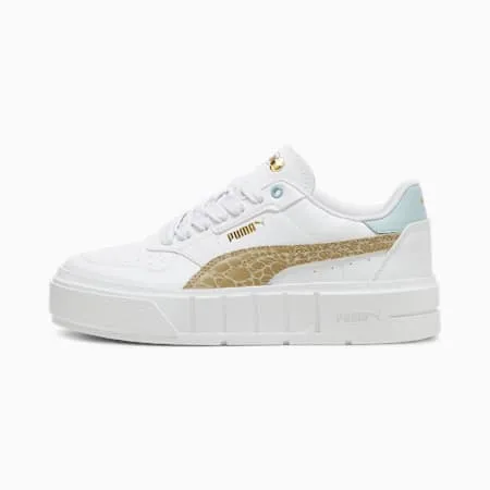 Cali Court Animal Sneakers - Girls 8-16 years | PUMA White-Prairie Tan | PUMA Kids | PUMA 