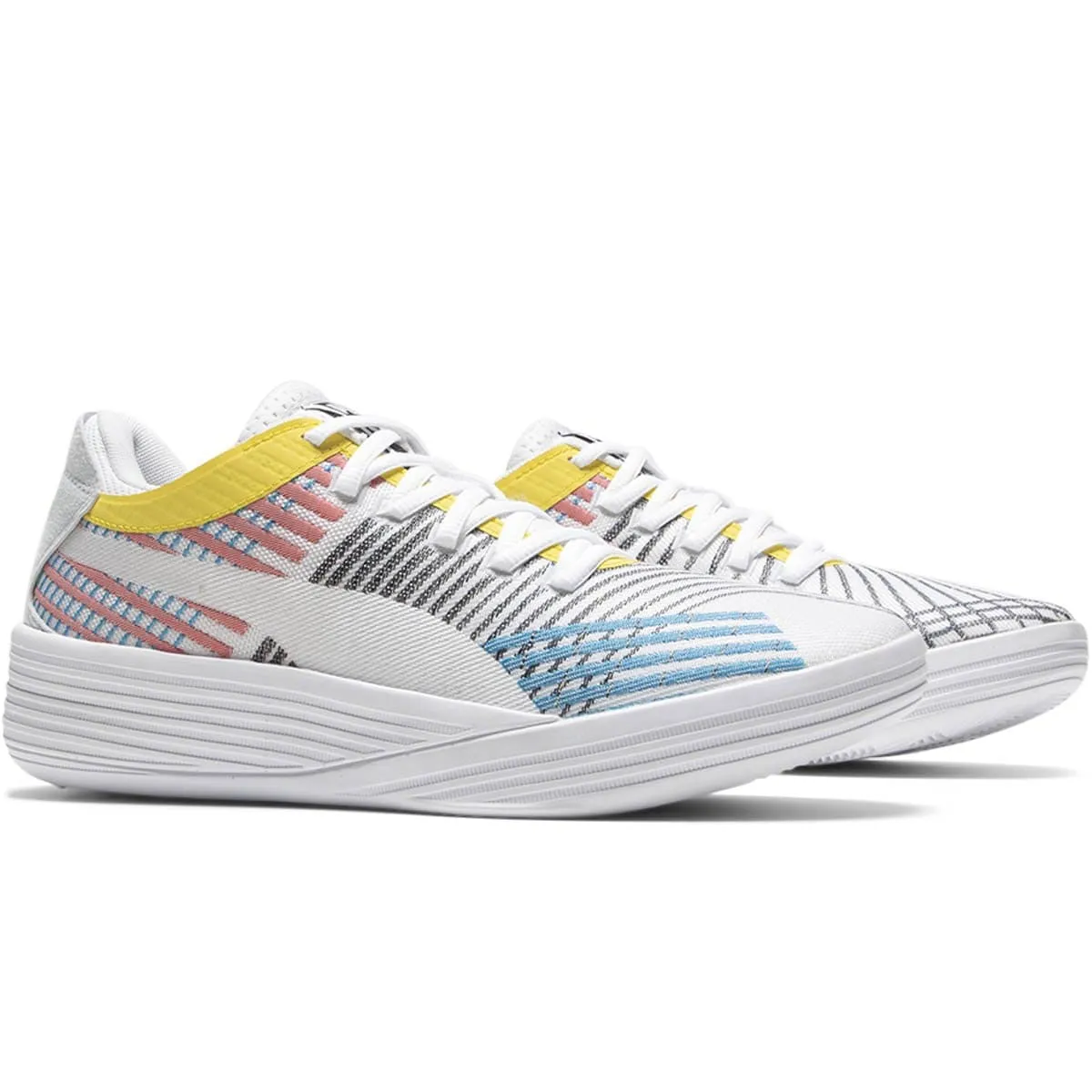 CLYDE ALL-PRO Puma White/Blue Atoll