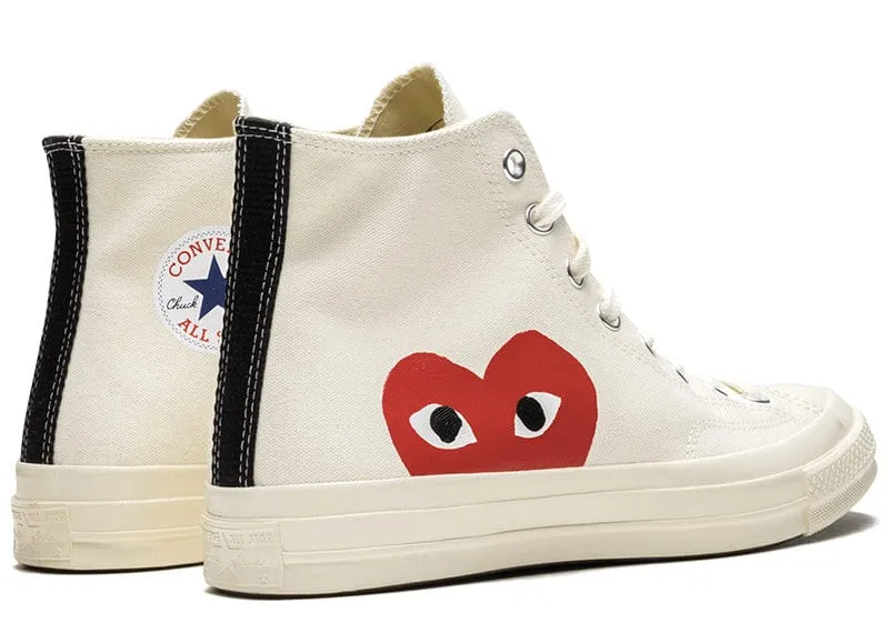 Converse Chuck Taylor All-Star Hi x Comme des Garons ‘Play’ Milk