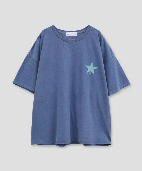 CONVERSE  |Crew Neck Pullovers Flower Patterns Star Unisex Street Style