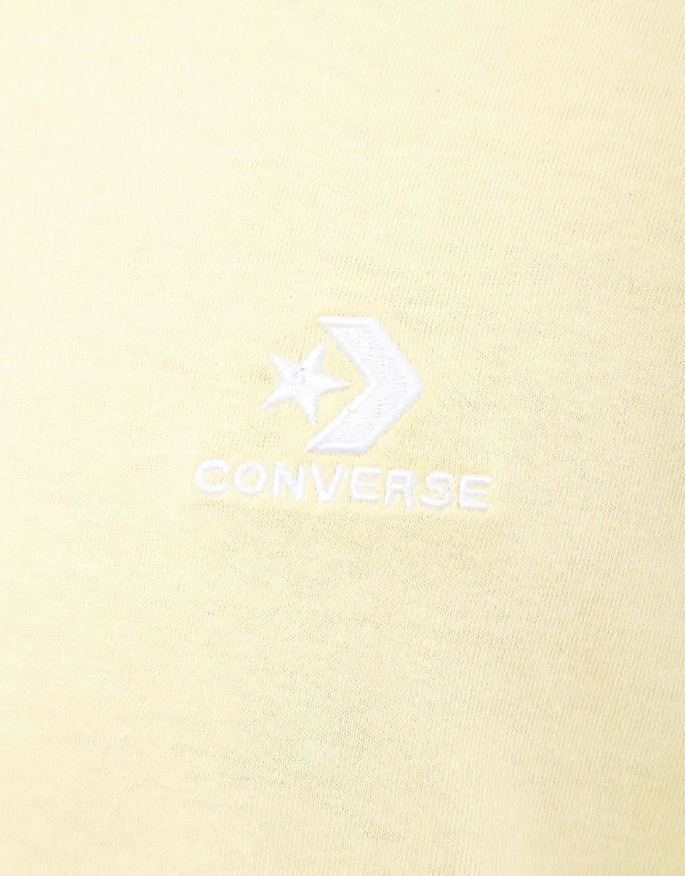 Converse Go-To Embroidered Star Chevron T-Shirt - Like Butter