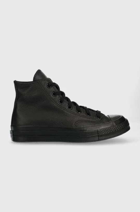 Converse leather trainers Chuck 70 Tonal Leather black color