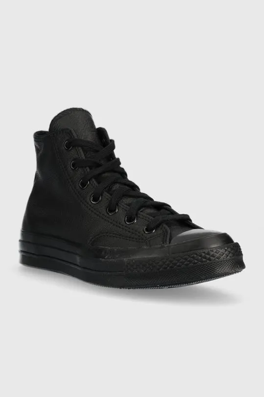 Converse leather trainers Chuck 70 Tonal Leather black color