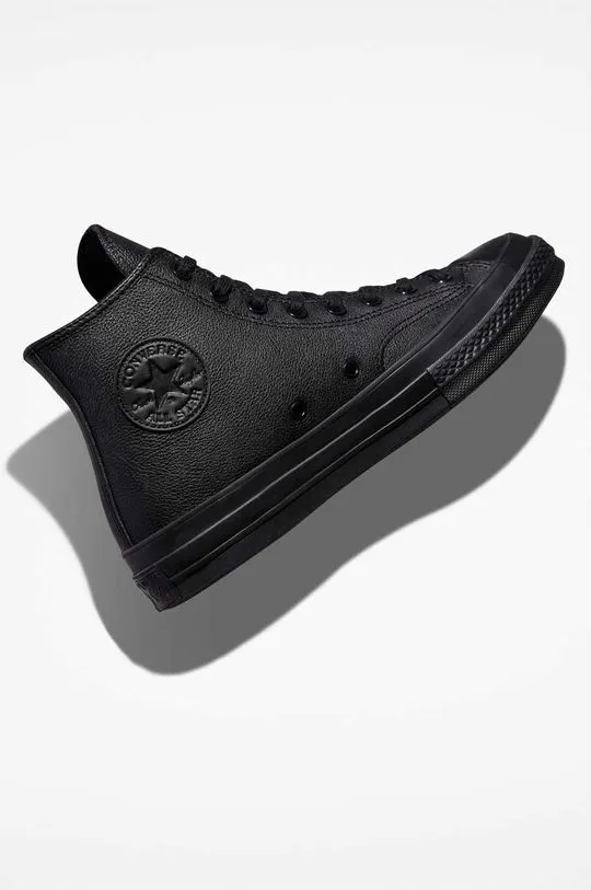 Converse leather trainers Chuck 70 Tonal Leather black color