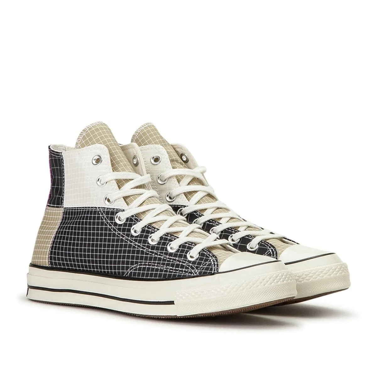 Converse Ripstop Chuck 70 Hi (Black / White)