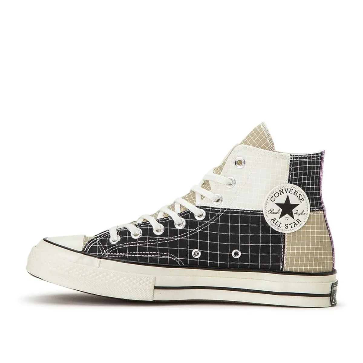 Converse Ripstop Chuck 70 Hi (Black / White)