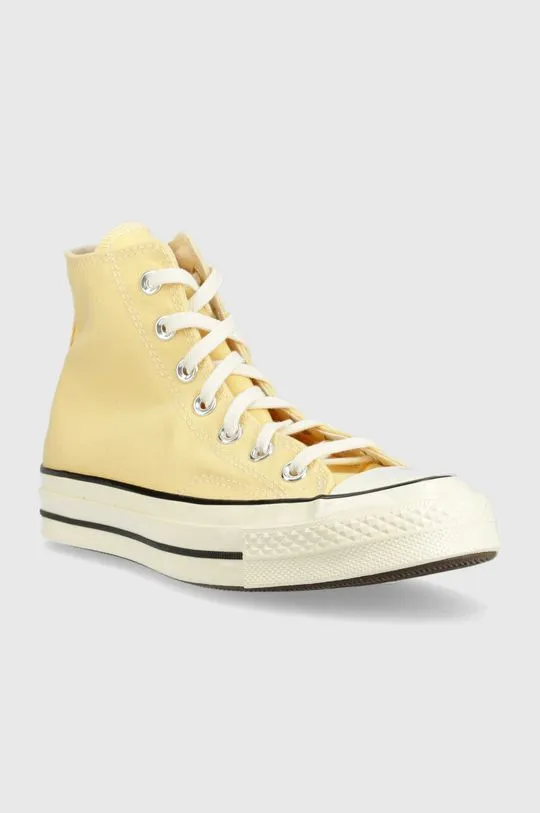 Converse trainers Chuck 70 HI yellow color A02757C