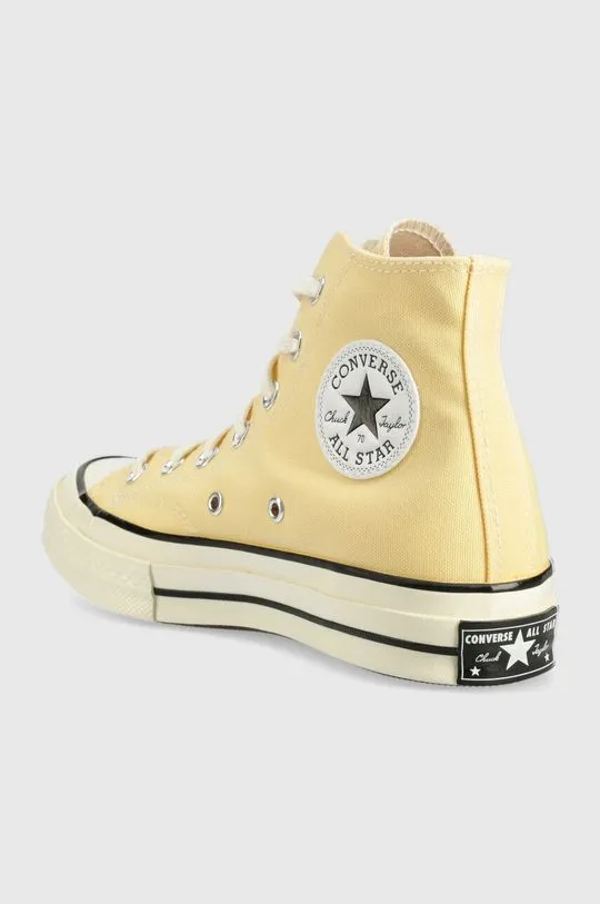 Converse trainers Chuck 70 HI yellow color A02757C