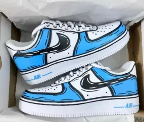 Custom Cartoon Nike Air Force 1