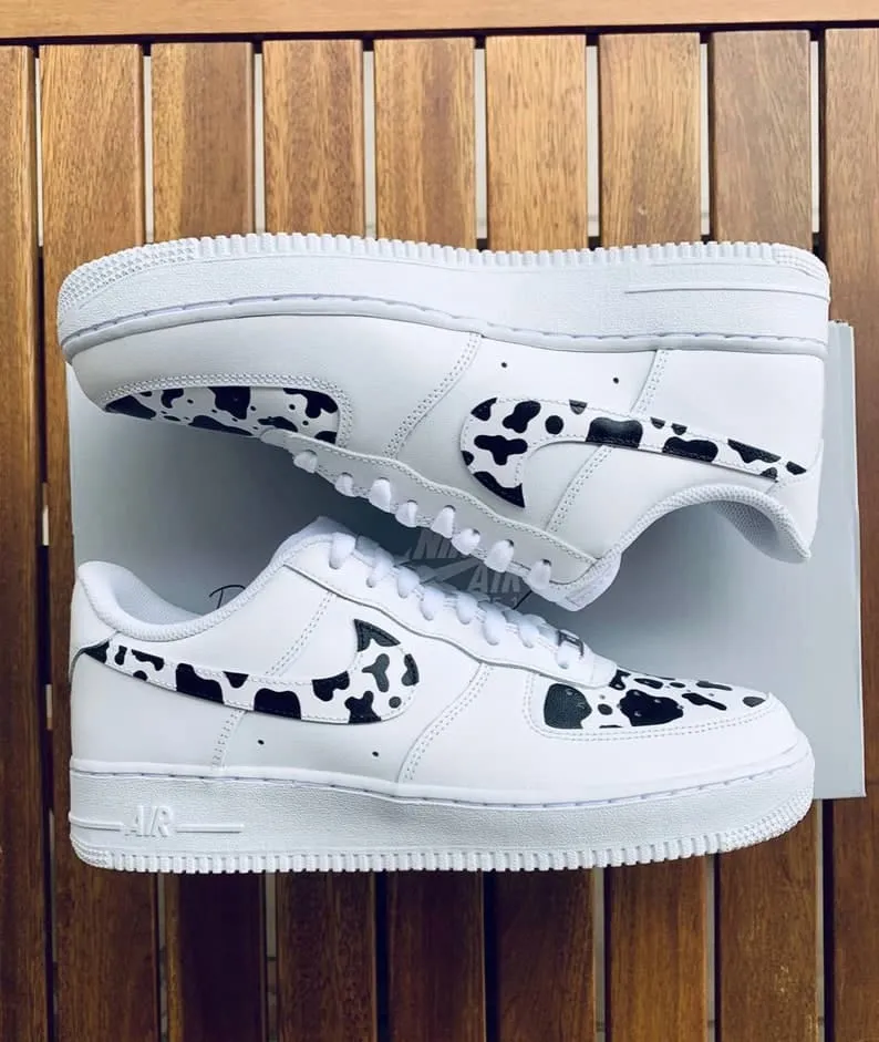 Custom Cow Nike Air Force 1