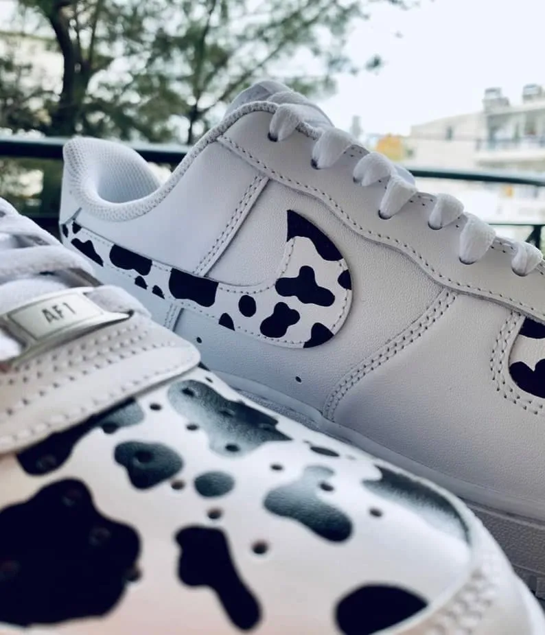 Custom Cow Nike Air Force 1