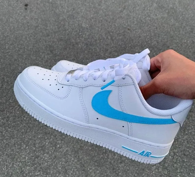 Custom Nike Air Force 1 Blue