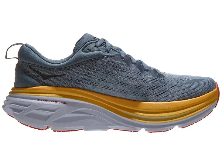 Hoka | Bondi 8 | Men's | Goblin Blue/Mountain Spring