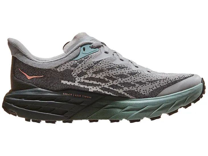 Hoka | Speedgoat 5 | Women's | Harbor Mist/Spruce