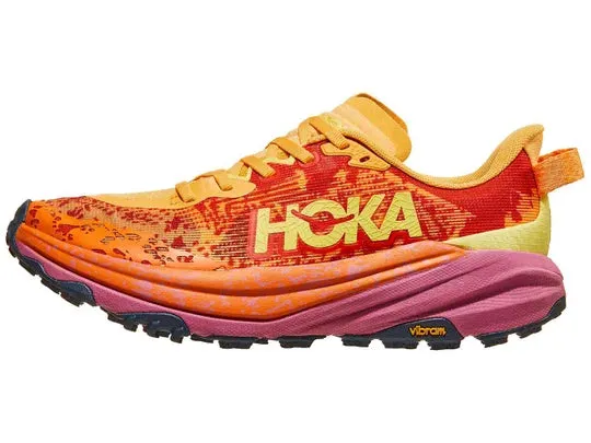 Hoka | Speedgoat 6 | Women's | Sherbet/Beet Root