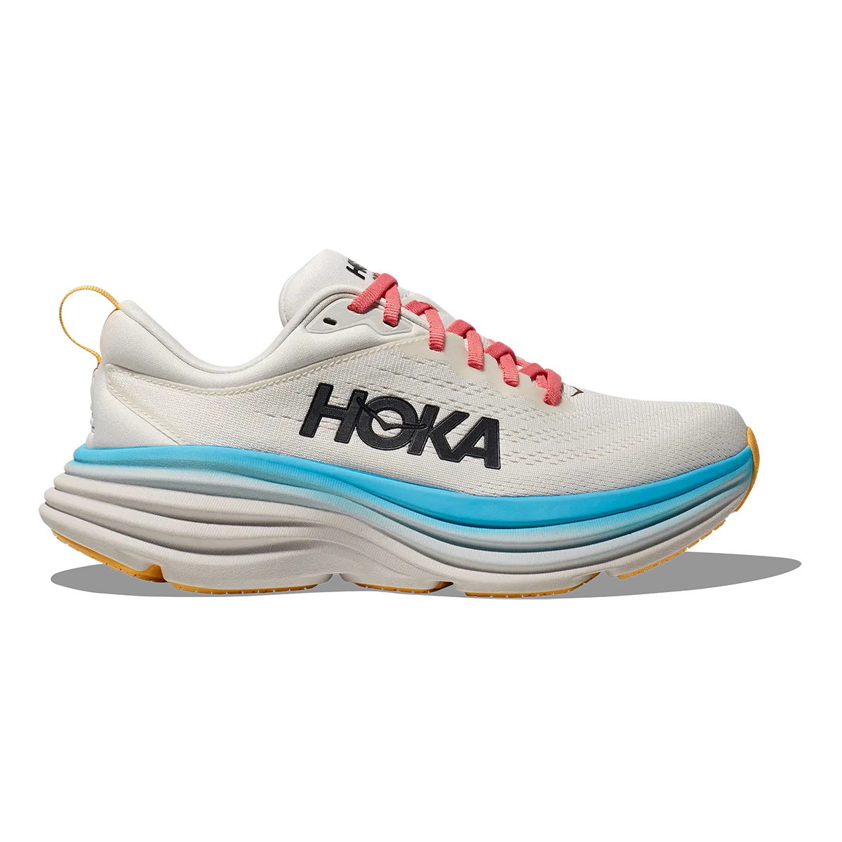 Hoka Bondi 8 - Blanc de Blanc - Swim Day