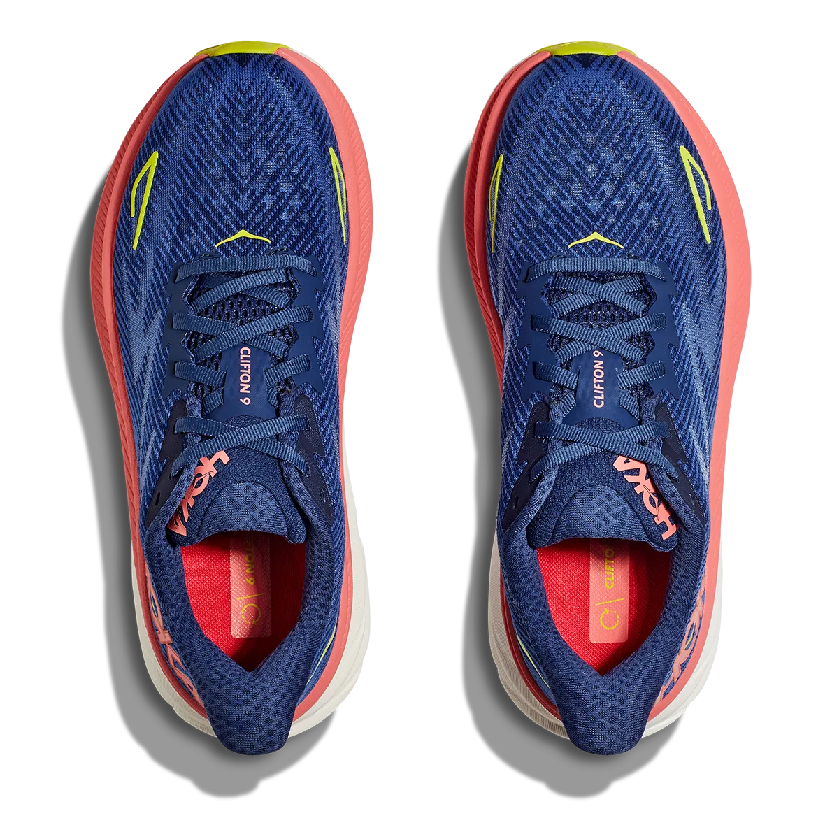 Hoka Clifton 9 - Evening Sky - Coral