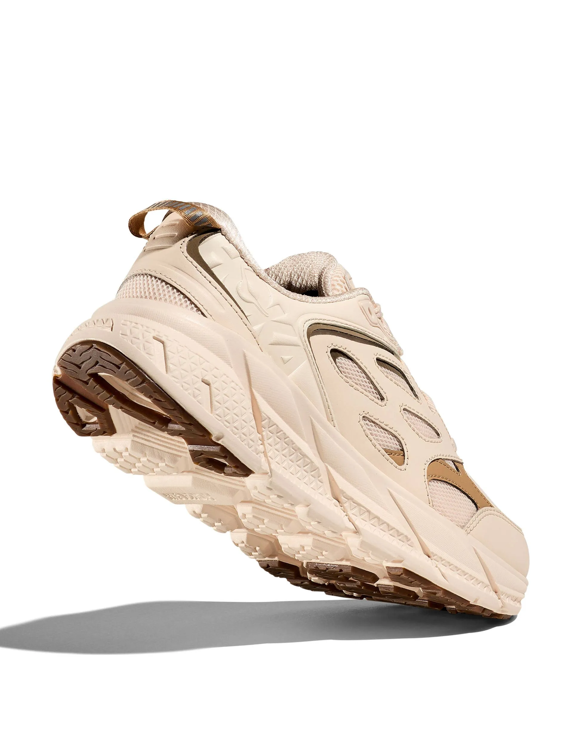 HOKA Clifton L Athletics - Vanilla/Wheat