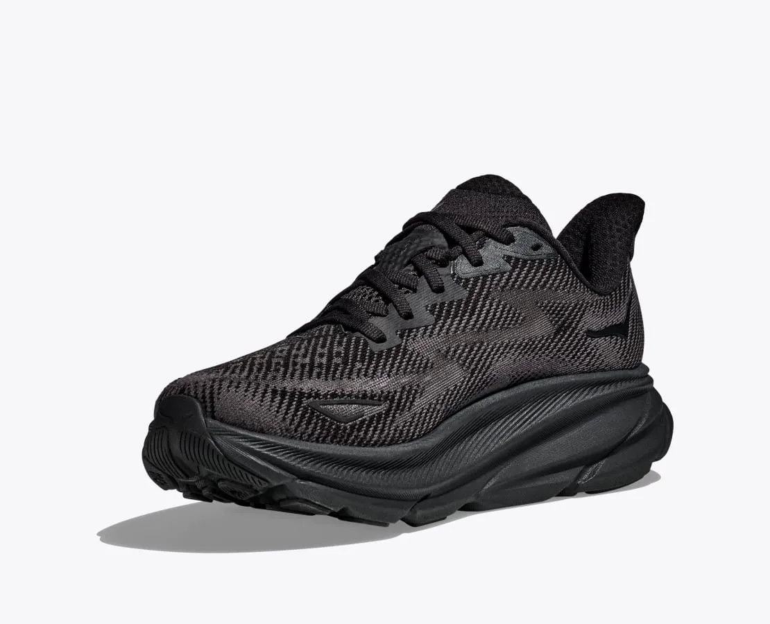 Hoka Men's Clifton 9 - Black / Black