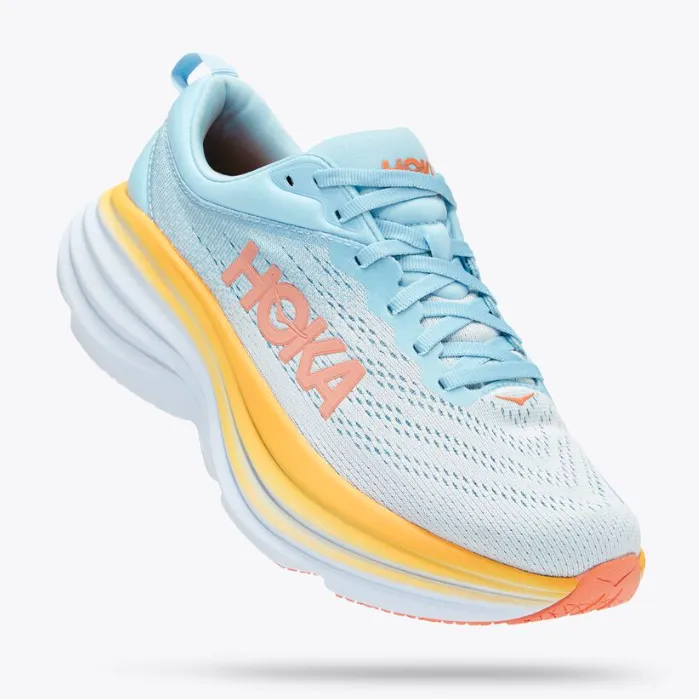 Hoka One One Women’s Bondi 8 Blue/Yellow