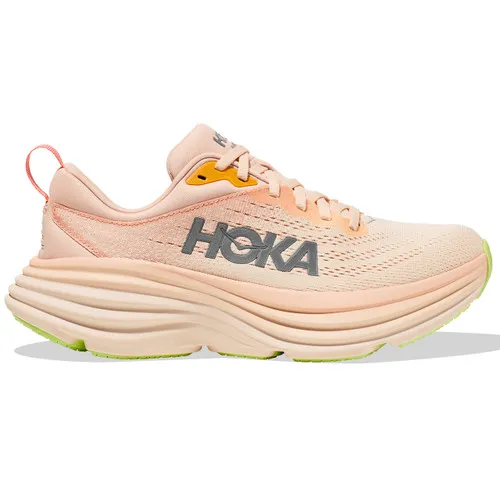 HOKA ONE ONE Women's Bondi 8 - Cream / Vanilla (Wide Width)