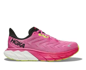 Hoka Women's Arahi 6 - Strawberry/Black